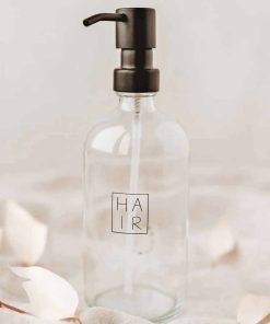 Flacone in vetro con dispenser HAIR (500ml)